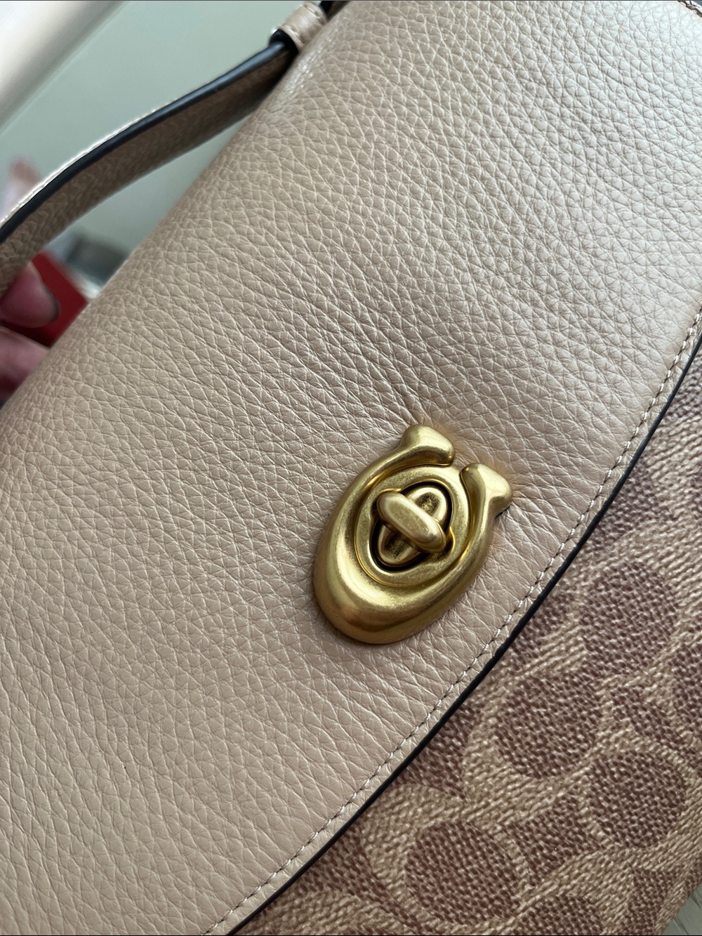 Coach Cassie Crossbody Special Edition / Taupe Canvas - Picture 11 of 15